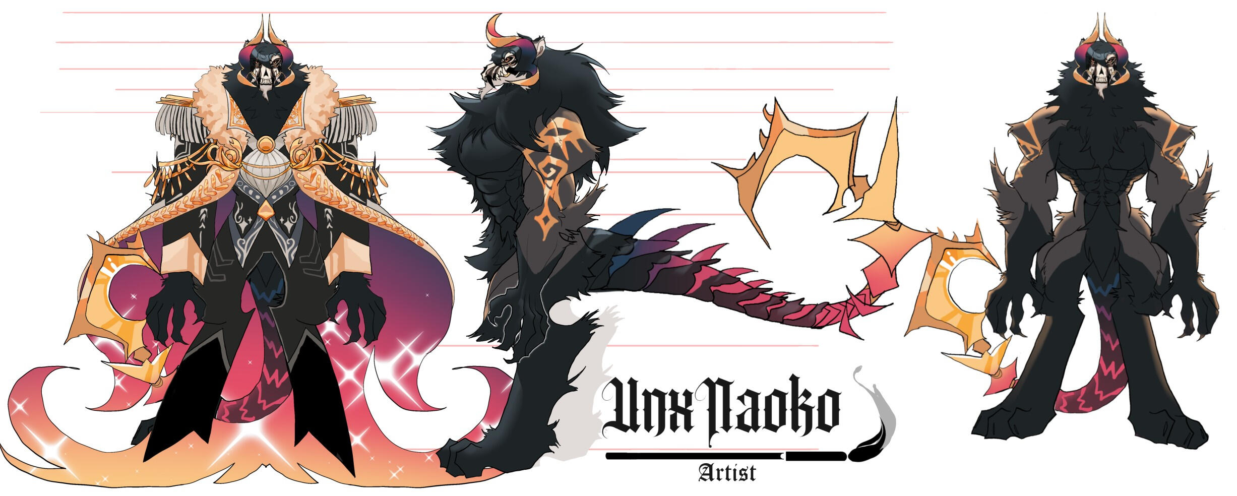 ✦SIMPLE ANTHRO Package price-190$ -detailed illustration bust up of ur character -fully shaded with semi simple or lil detailed bg ────────────────